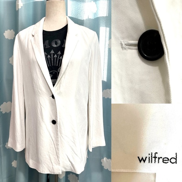Wilfred white oversized blazer- S - Picture 1 of 6